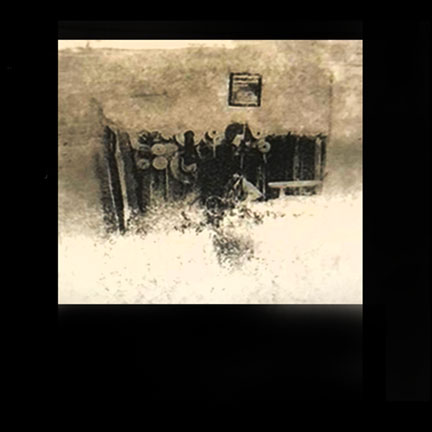 polymer gravure that got stuck in the press.